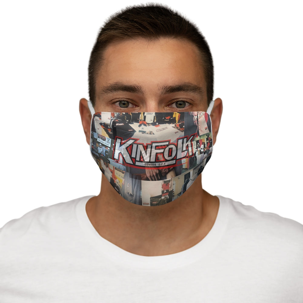 Original Kinfolk Collage Snug-Fit Face Mask