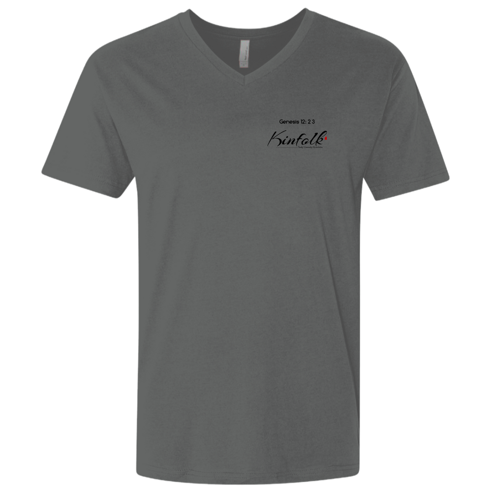 NL3200 Men's Premium Fitted SS V-Neck