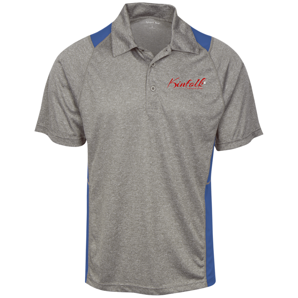 ST665 Heather Moisture Wicking Polo