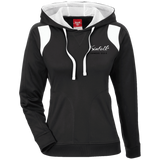 TT30W Ladies' Colorblock Poly Hoodie