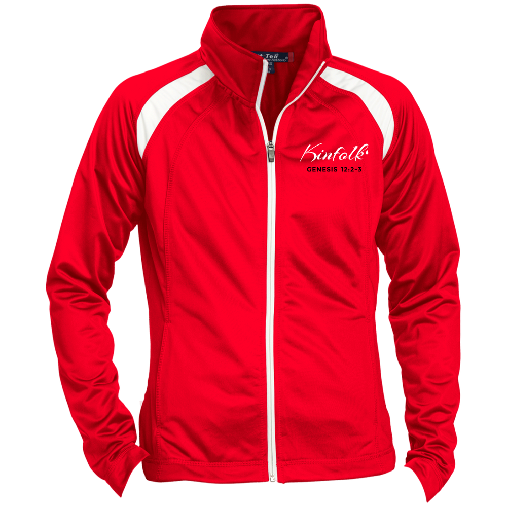 LST90 Ladies' Raglan Sleeve Warmup Jacket