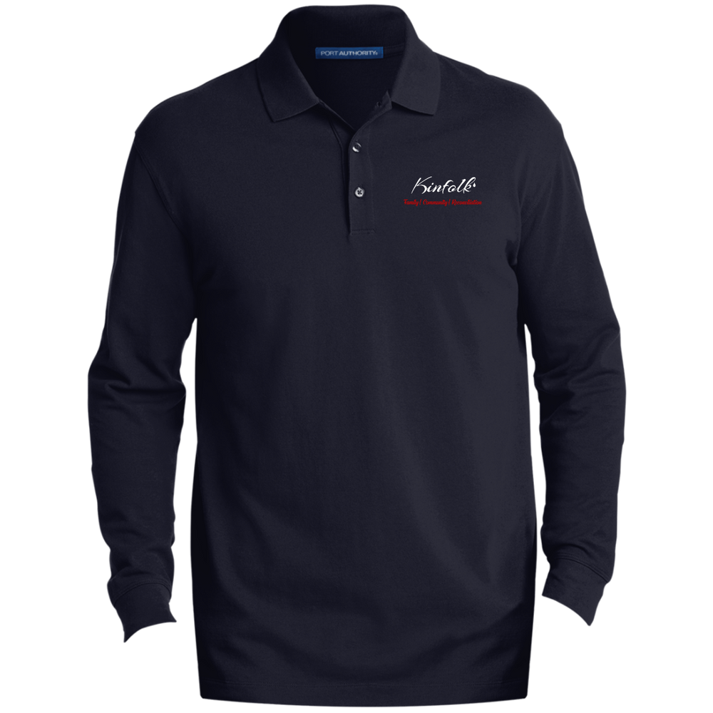 K8000LS Men's EZCotton™ LS Polo