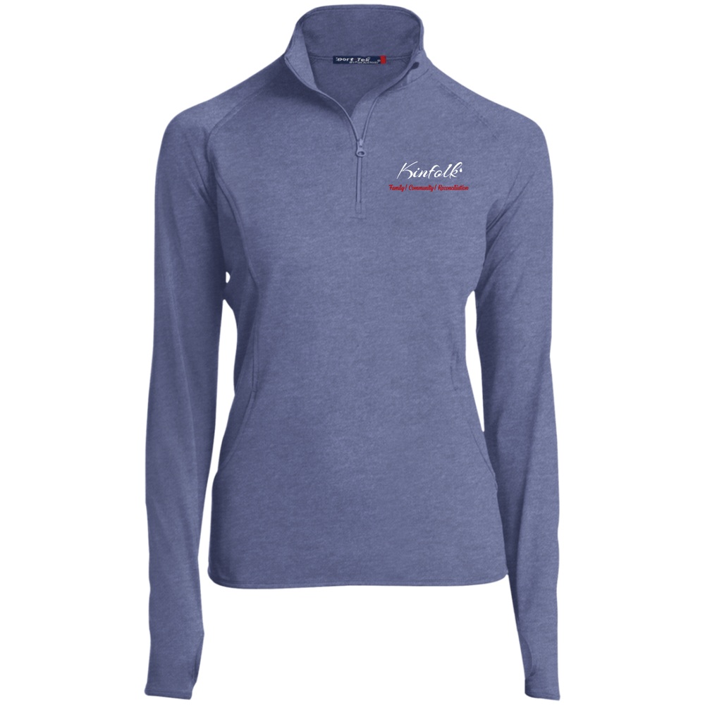 Kinfolk Women's Long Sleeve 1/2 Zip Performance Pullover