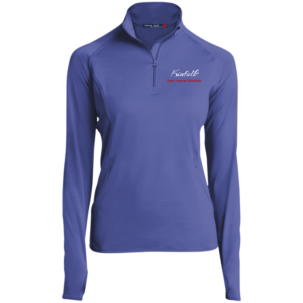 Kinfolk Women's Long Sleeve 1/2 Zip Performance Pullover