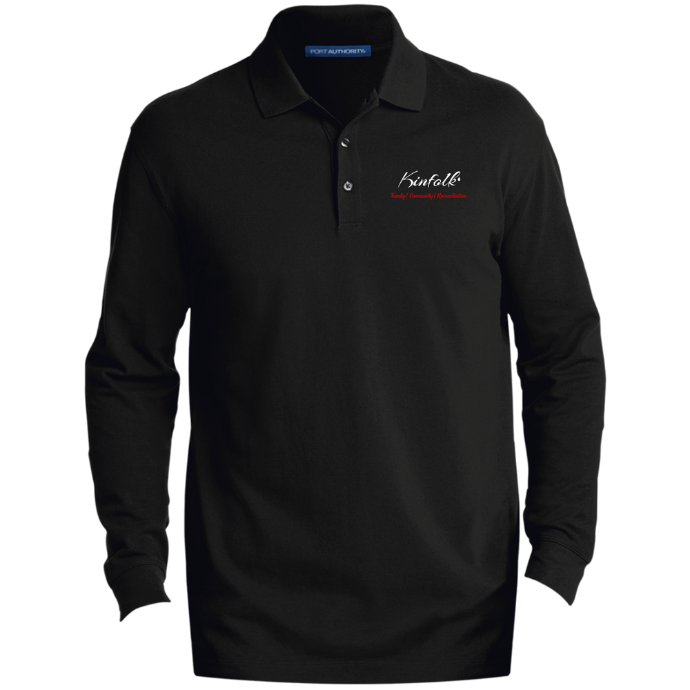 K8000LS Men's EZCotton™ LS Polo