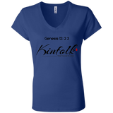 B6005 Ladies' Jersey V-Neck T-Shirt