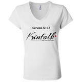 B6005 Ladies' Jersey V-Neck T-Shirt