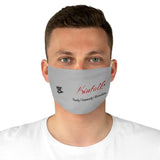 Grey Kinfolk Fabric Face Mask